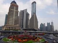 Moderne Skyline von Shanghai