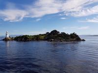Insel im Macquarie Harbour