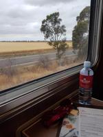 Kabine mit Ausblick im Ghan