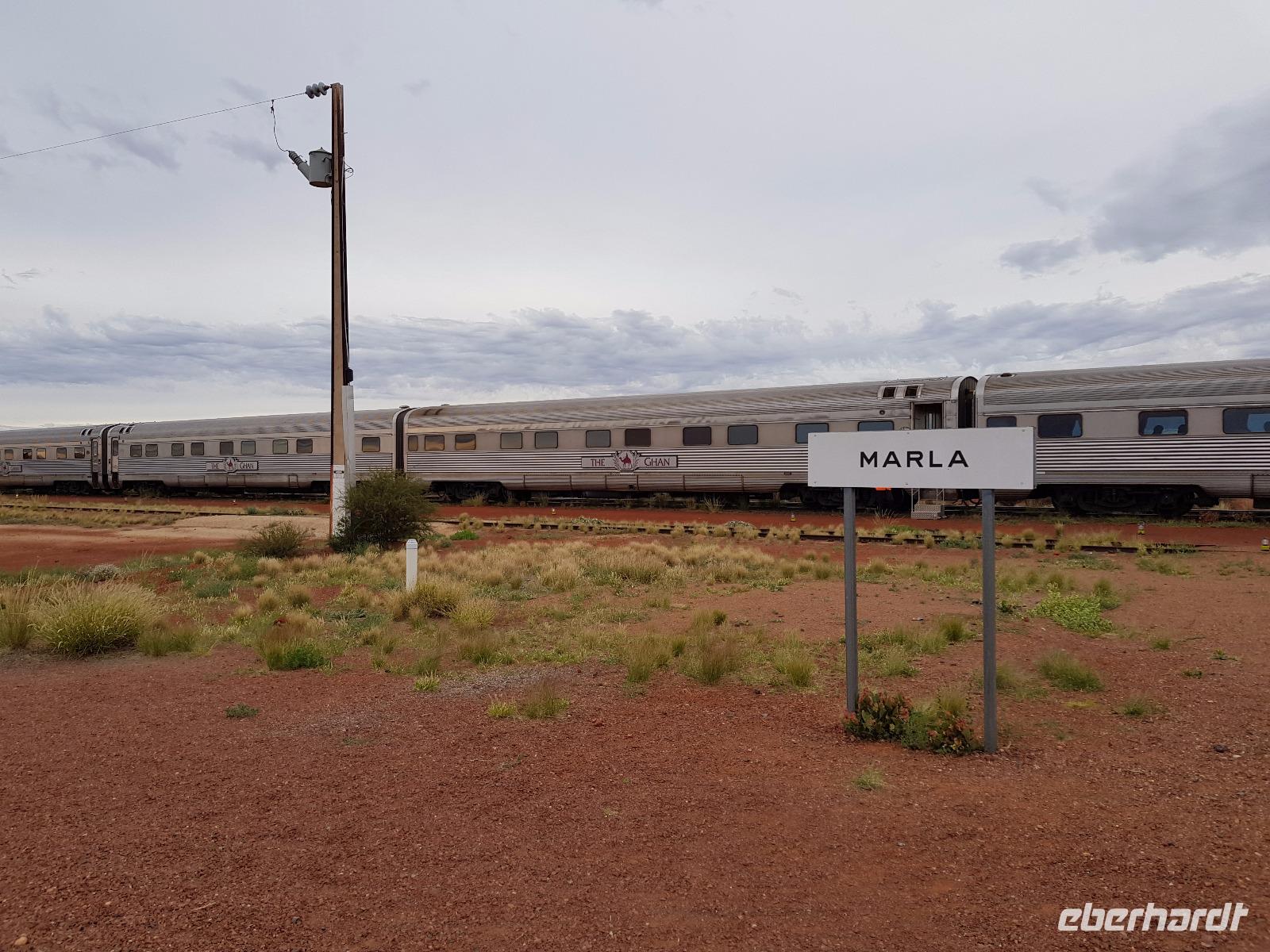 Morgendlicher Stopp in Marla
