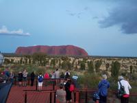 Sonnenaufgang am Uluru