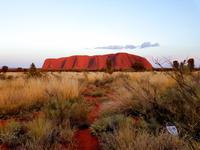 Sonnenaufgang am Uluru