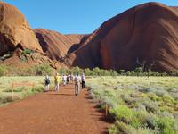 Spaziergang am Uluru