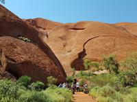 Spaziergang am Uluru