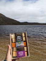 122. Käseverkostung am Dove Lake, Cradle Mountain Nationalpark-Besuch, Tasmanien