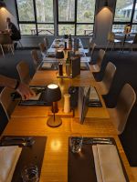 137. Abendessen im Cradle Mountain Resort, Tasmanien
