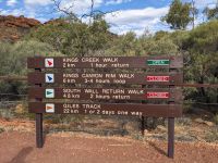 349. Kings Canyon Creek Walk, Outback, Australien