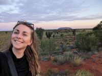 396. Sonnenuntergang im Outback, Australien