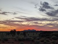 397. Sonnenuntergang im Outback, Australien
