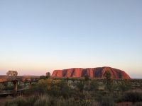 407. Sonnenaufgang am Uluru, outback, Australien