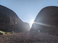 409. Fahrt zu den Kata Tjutas, Outback, Australien
