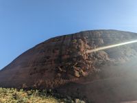 410. Fahrt zu den Kata Tjutas, Outback, Australien