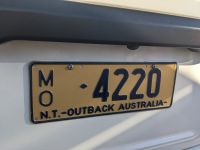 414. Autokennzeichen, Outback, Australien