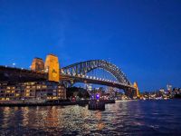 477. Harbour Bridge bei Nacht, Sydney, Australien