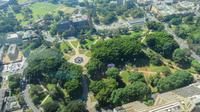 Blick auf Sydneys Hyde Park