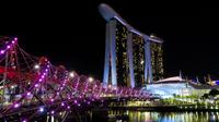 Singapur bei Nacht