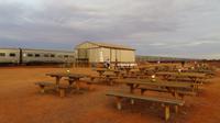 Stopp des Ghan in Marla