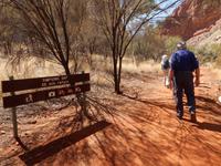 Wanderung Simpson Gap