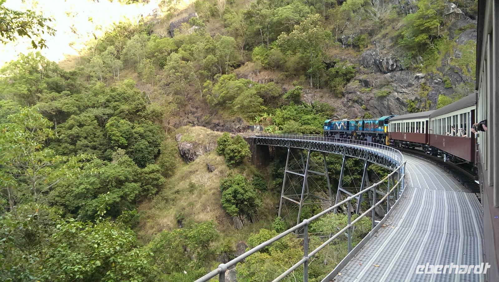 Kuranda - mit dem Zug nach Cairns