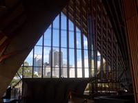 Blick aus dem Operhaus auf Skyline