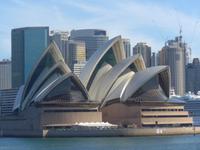 Oper Sydney vom Wasser aus