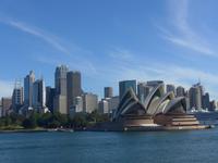 Oper Sydney vom Wasser aus