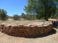 Messanlage für Wasserverdunstung - Telegraphen Station Alice Springs