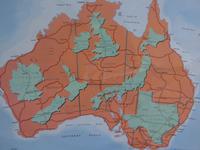 Größenvergleich Australien zu anderen Ländern