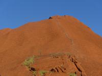 Aufstieg auf den Ayes Rock