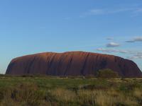 Ayes Rock beim Sonnenuntergang