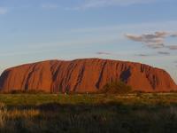 Ayes Rock beim Sonnenuntergang