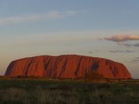 Ayes Rock beim Sonnenuntergang