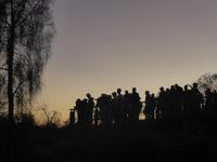 Sonnenaufgang am Ayes Rock