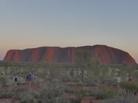 Sonnenaufgang am Ayes Rock