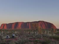Sonnenaufgang am Ayes Rock