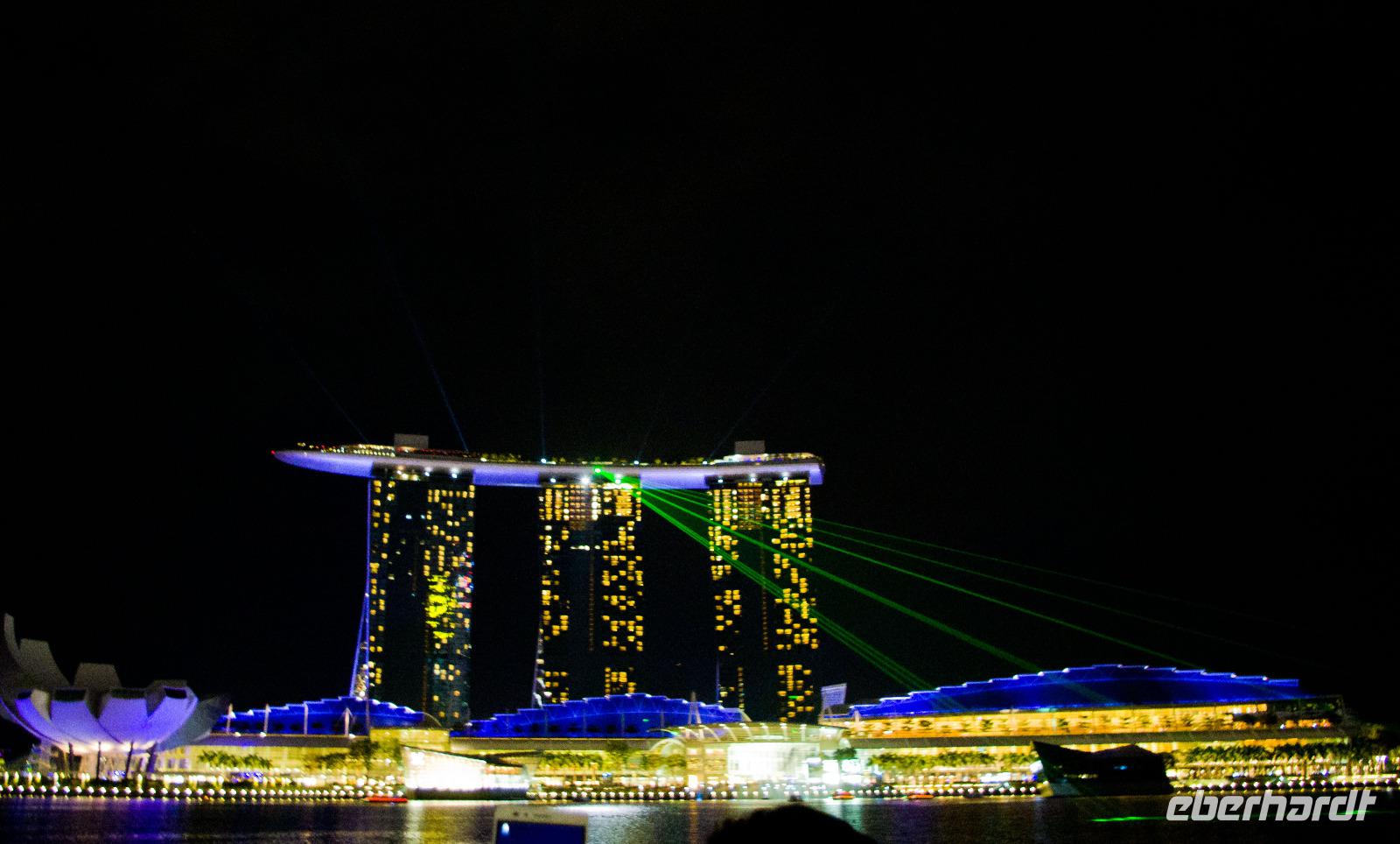 Abendliche Erkundungstour durch Singapur
