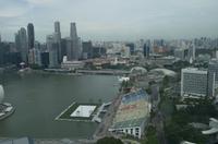 Fahrt mit dem Singapore Flyer