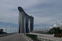Spaziergang in Singapur zurück zum Hotel