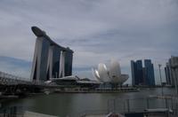 Spaziergang in Singapur zurück zum Hotel