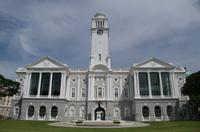 Spaziergang in Singapur zurück zum Hotel