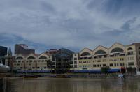 Spaziergang in Singapur zurück zum Hotel