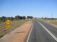Fahrt zum Ayers Rock
