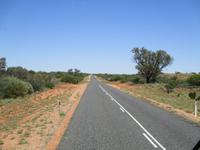 Fahrt zum Ayers Rock