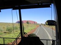 Fahrt zum Ayers Rock