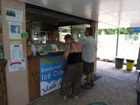 Eisdiele im Regenwald