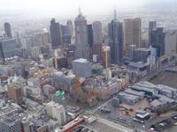 Blick auf Melbourne vom Eureka Tower