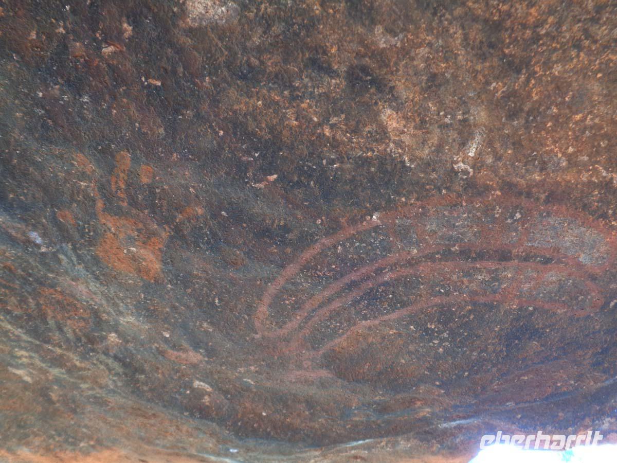 Felsmalereien am Uluru