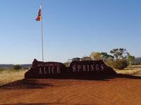 Ortseingang Alice Springs