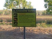 Die Schilder sollte man beachten