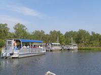 Boote am Yellow Water